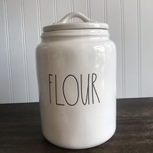 Rae Dunn LL Large Flour Canister
